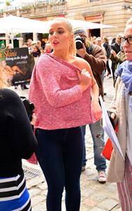 Helen Flanagan - Launches PETA's campaign to raise awareness of the use of eotic animal skins in London (23.05.2013) 