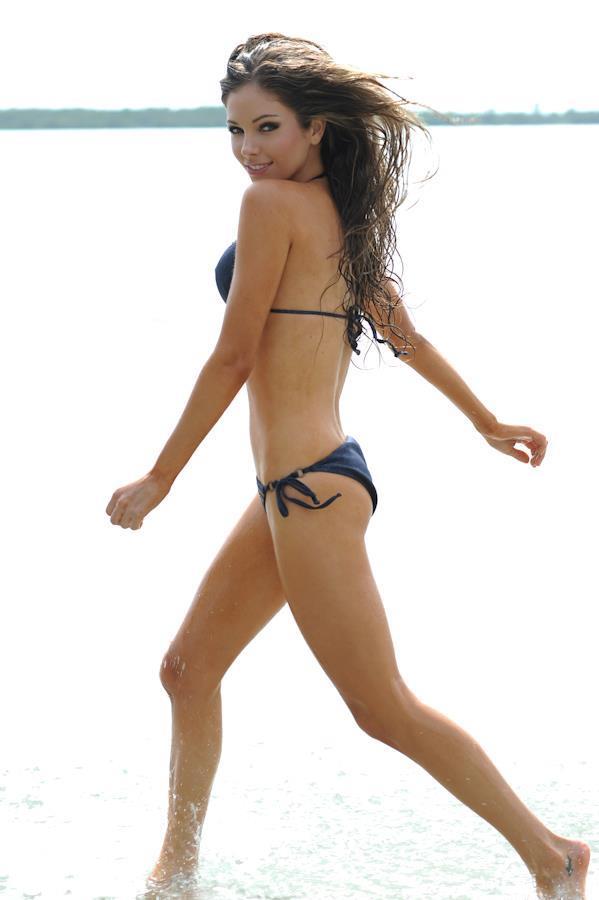 Shawn Michelle Dillon in a bikini