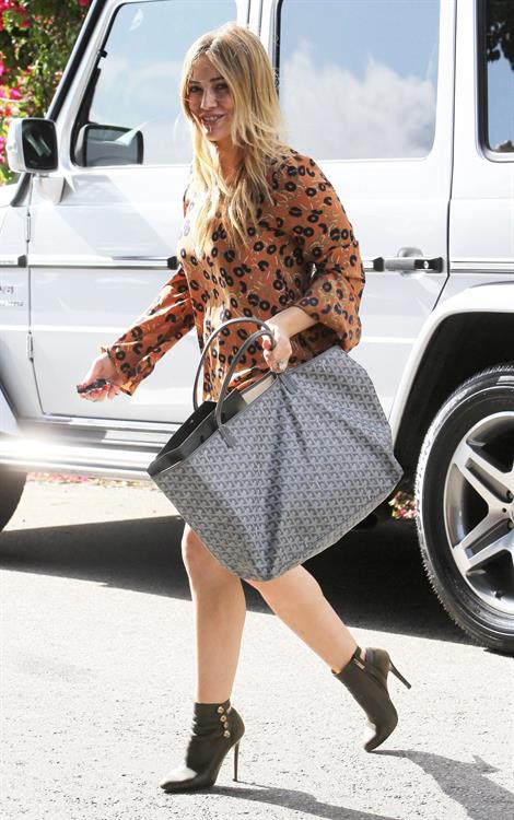 Hilary Duff in Los Angeles 10/29/13  