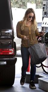 Hilary Duff in Los Angeles 10/27/13  