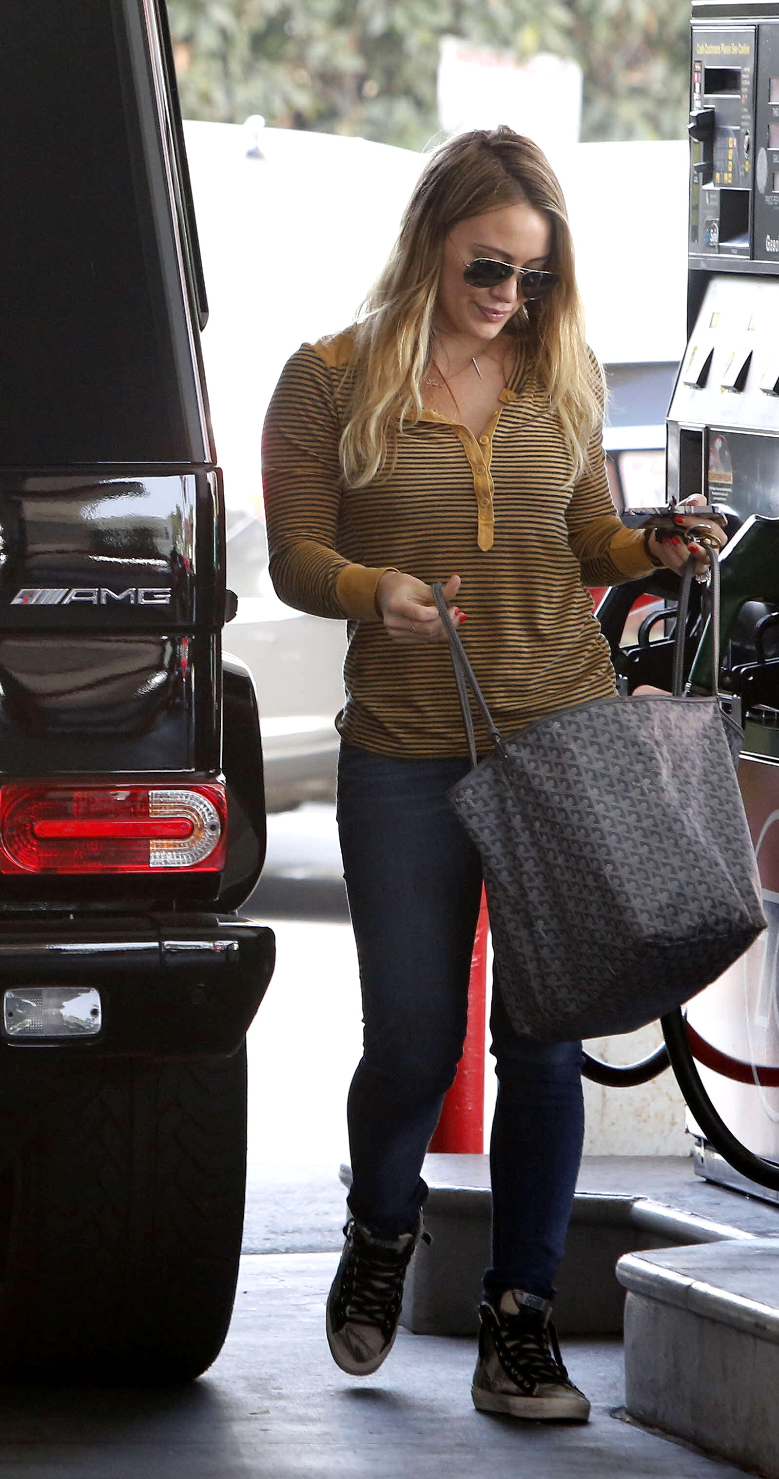 Hilary Duff in Los Angeles 10/27/13  