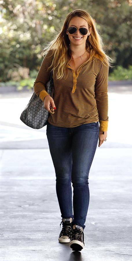 Hilary Duff in Los Angeles 10/27/13  