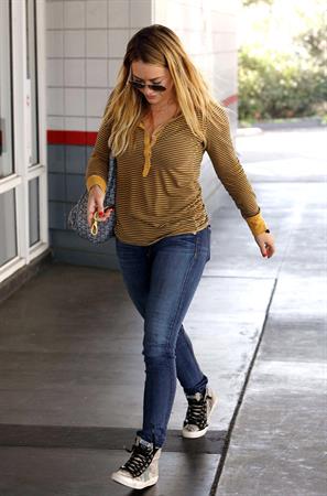 Hilary Duff in Los Angeles 10/27/13  