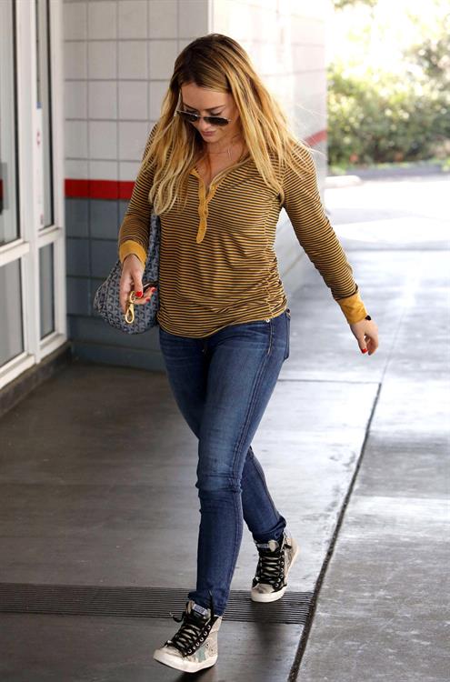 Hilary Duff in Los Angeles 10/27/13  
