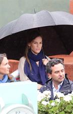 Hilary Swank at the Roland Garros Tennis French Open Tournament June 10, 2012