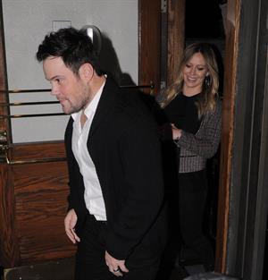 Hilary Duff - Night out in Los Angeles on January 26, 2013