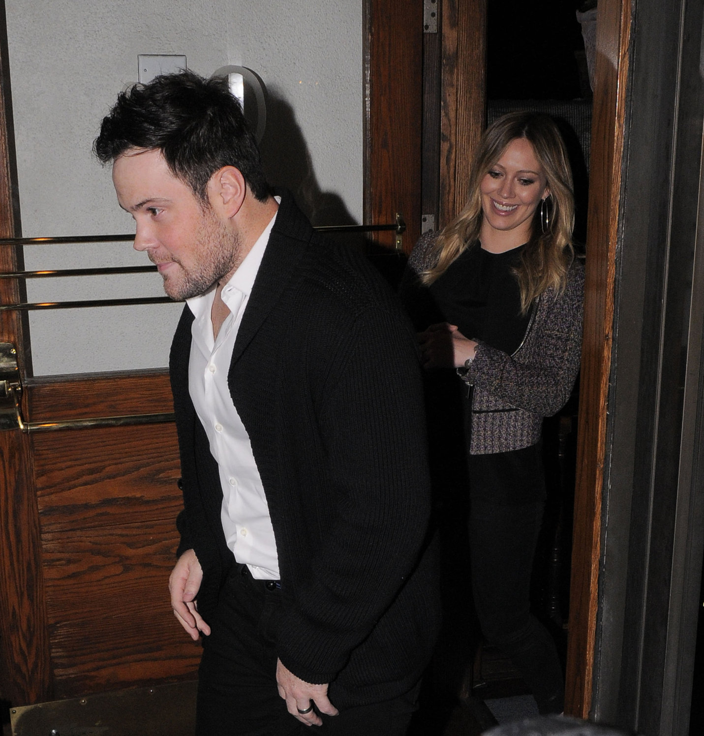 Hilary Duff - Night out in Los Angeles on January 26, 2013