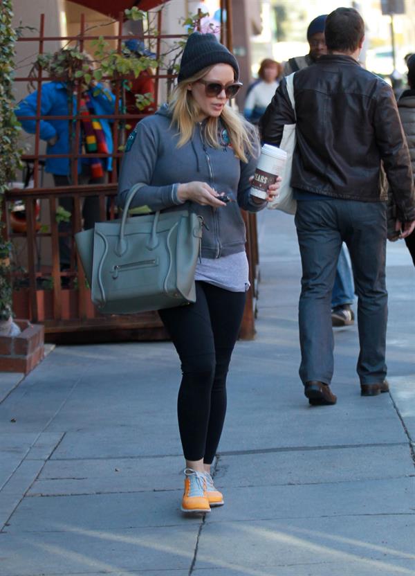Hilary Duff Leaving a doctor’s office in Beverly Hills - Jan 16 2013 