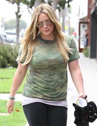 Hilary Duff in Hollywood - August 23, 2012