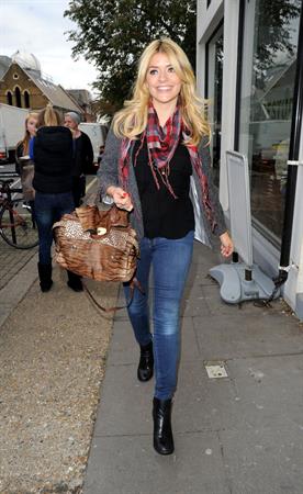 Holly Willoughby The Riverside Studios in London - October 10, 2012 