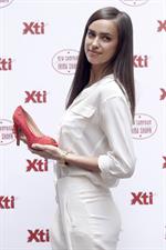 Irina Shayk launches the new TI Footwear Line in Madrid - May 10, 2013