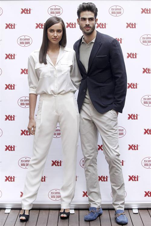 Irina Shayk launches the new TI Footwear Line in Madrid - May 10, 2013