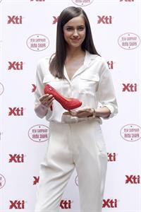 Irina Shayk launches the new TI Footwear Line in Madrid - May 10, 2013