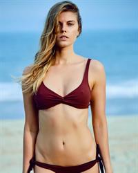 Maryna Linchuk in a bikini