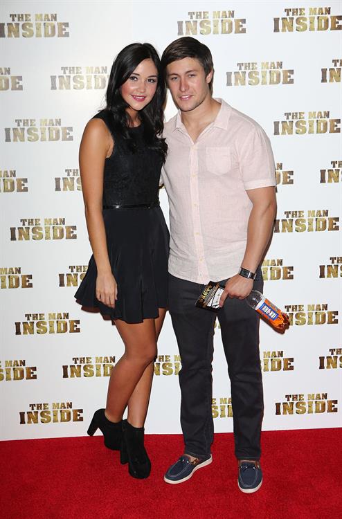 Jacqueline Jossa - The Man Inside UK film premiere at the Vue Leicester Square on July 24, 2012 in London, England