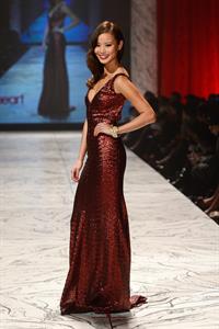 Jamie Chung The Heart Truth 2013 Fashion Show, Feb 6, 2013 