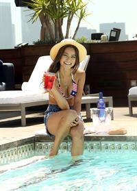Jamie Chung SKYY Vodka American Beauty Bottle and Bikini Photoshoot, June 18, 2013 