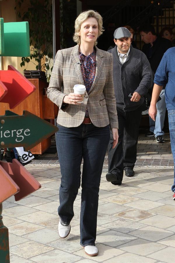Jane Lynch Visits 'Etra' at The Grove in Los Angeles (December 4, 2012) 
