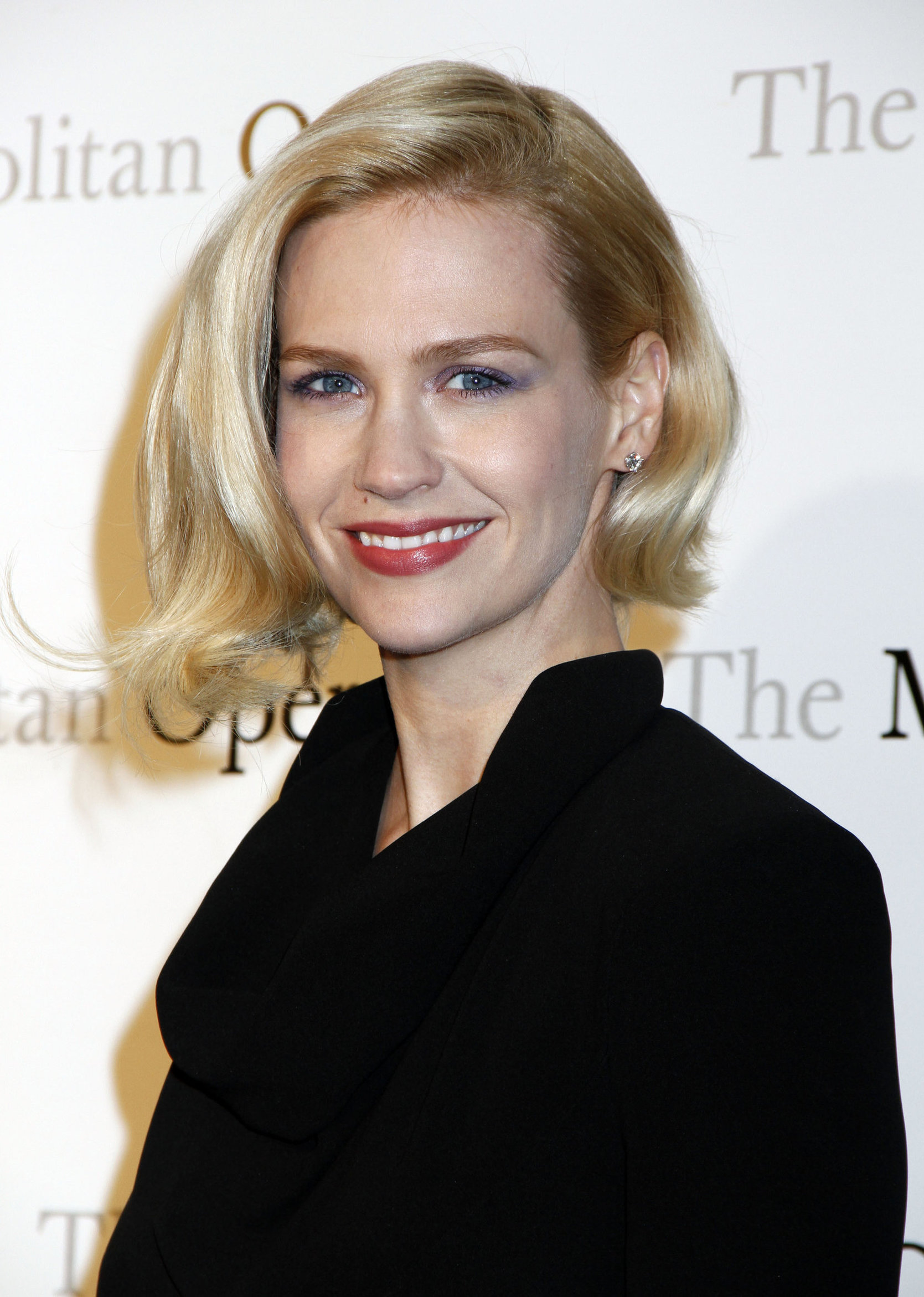 January Jones Metropolitan Opera Gala Premiere of Manon in New York on March 26, 2012 