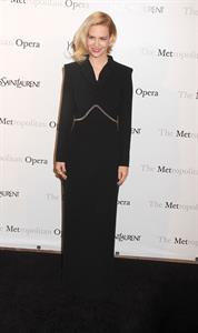 January Jones Metropolitan Opera Gala Premiere of Manon in New York on March 26, 2012 
