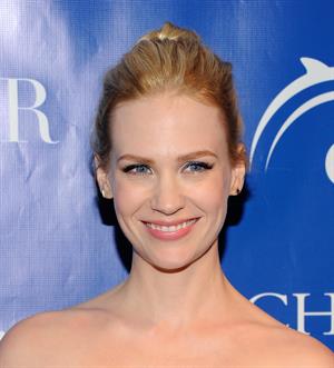 January Jones LA Revolution Bleue screening in New York City on May 5, 2012