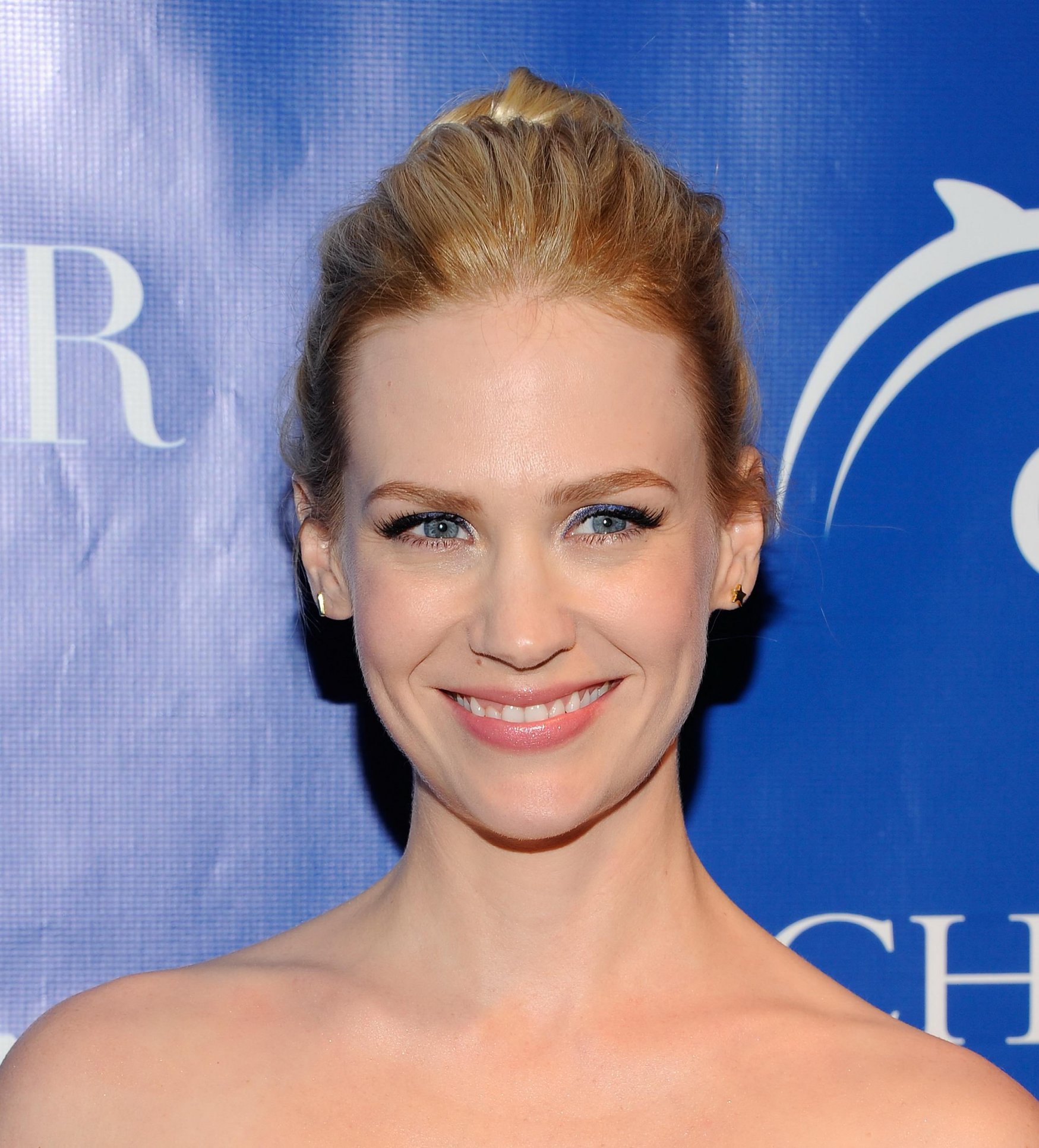 January Jones LA Revolution Bleue screening in New York City on May 5, 2012