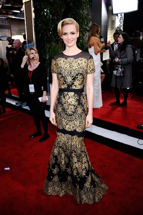January Jones 17th annual Screen Actors Guild Awards on January 1, 2011
