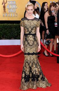 January Jones 17th annual Screen Actors Guild Awards on January 1, 2011
