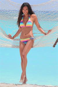 Jarah Mariano. St. Barts Victorias Secret bikini shoot St. Barts. August 11th, 2012