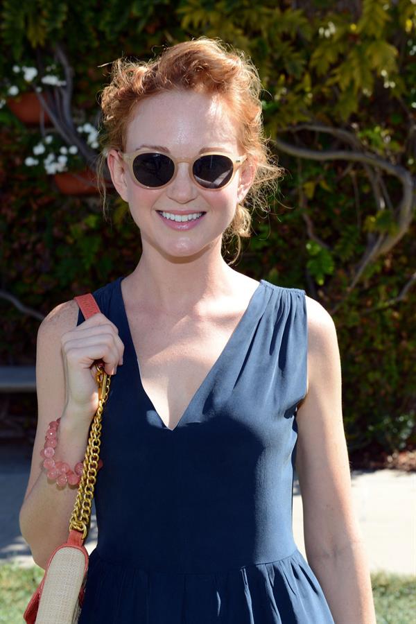 Jayma Mays Rape Treatment Center Fundraiser honoring Norman Lear held in Beverly Hills - October 14, 2012 