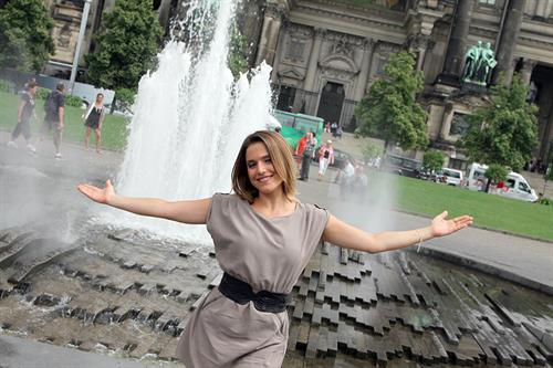 Jeanette Biedermann Jedermann Photocall & Pressekonferenz in Berlin on August 7, 2013