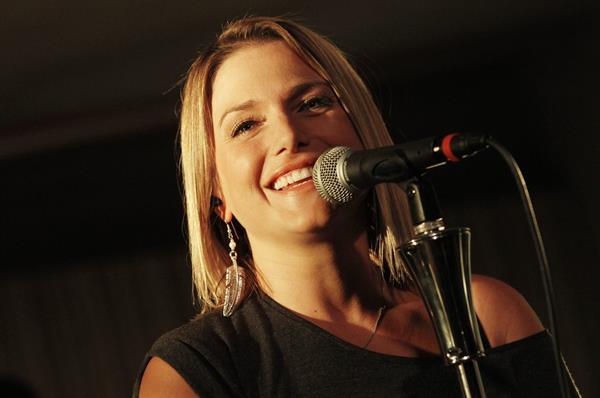 Jeanette Biedermann - Showcase with her new Band 'Ewig' in Berlin on August 23, 2012