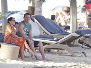 Jenna Dewan-Tatum - at the beach in St Barts 12/31/12  