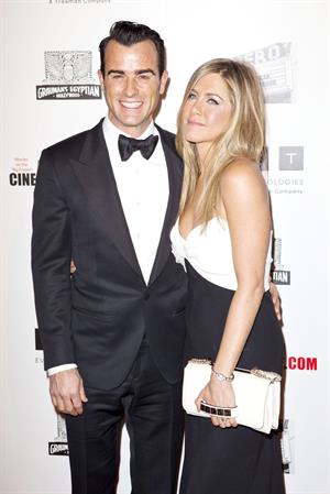 Jennifer Aniston 26th American Cinematheque Award Gala honoring Ben Stiller (November 15, 2012) 