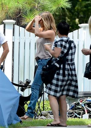 Jennifer Aniston - On the Set of We're the Millers - Wilmington - August 17, 2012