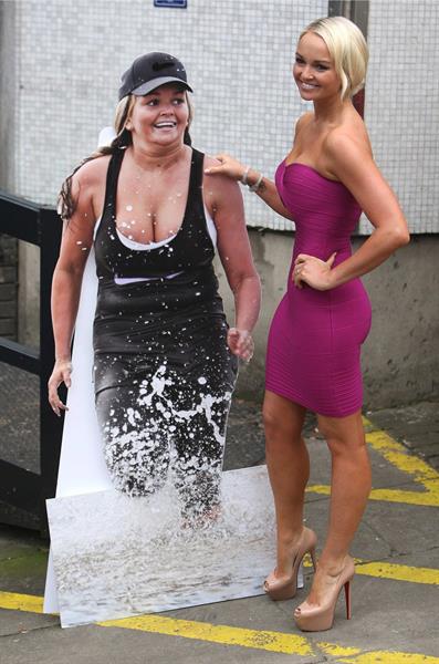 Jennifer Ellison ITV studios London 9th Jan 2012 