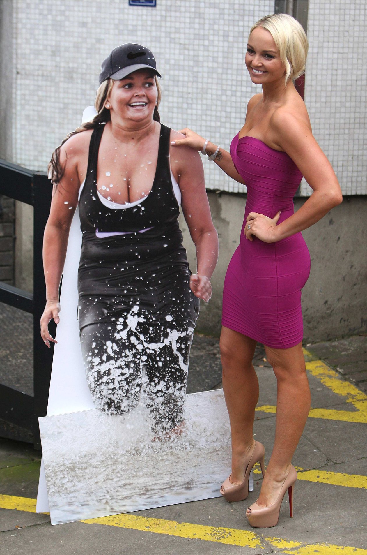 Jennifer Ellison ITV studios London 9th Jan 2012 