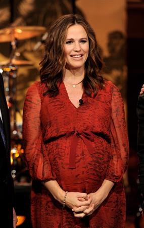Jennifer Garner on the Tonight Show with Jay Leno on January 1, 2012