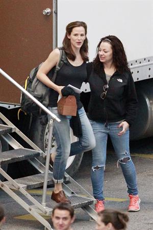 Jennifer Garner Filming 'Dallas Buyers Club' in New Orleans (November 15, 2012) 