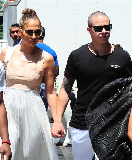 Jennifer Lopez Pictures Jennifer Lopez dinner at Bubbys in New York City on July 24, 2012