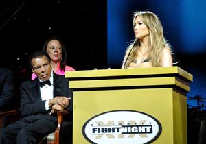 Jennifer Lopez Muhammad Ali's Celebrity Fight Night XIX in Phoenix, Mar. 23, 2013 