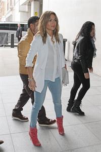 Jennifer Lopez - Pictured at Radio 1 in London on May 30, 2013