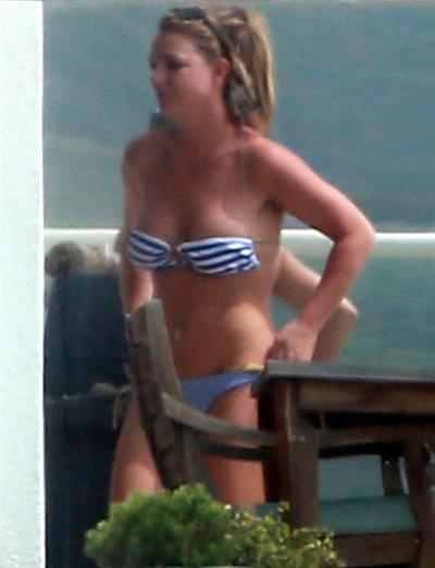 Britney Spears in a bikini