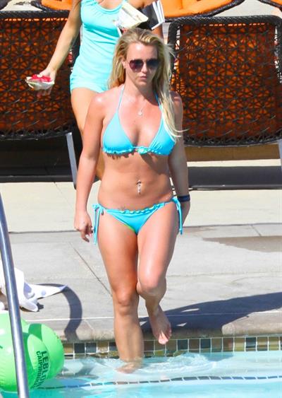 Britney Spears in a bikini