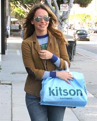 Jennifer Love Hewitt Shopping at Kitson in Beverly Hills April 6, 2013 