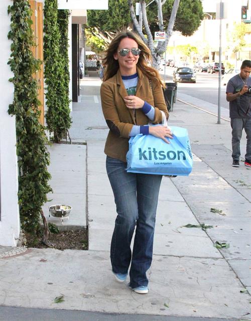 Jennifer Love Hewitt Shopping at Kitson in Beverly Hills April 6, 2013 