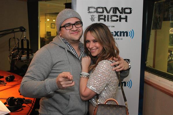 Jennifer Love Hewitt The Covino & Rich Show at SiriusXM Radio in NY March 4, 2013 