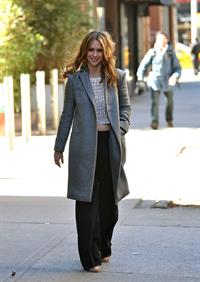 Jennifer Love Hewitt Out in New York City March 4, 2013  