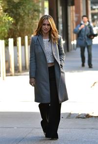 Jennifer Love Hewitt Out in New York City March 4, 2013  