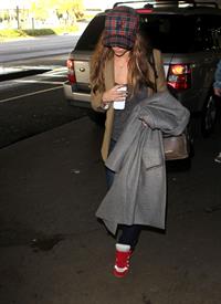 Jennifer Love Hewitt At LAX Airport December 29, 2012  